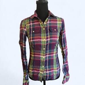 American Eagle Outfitters vintage Y2K flannel Size 0
